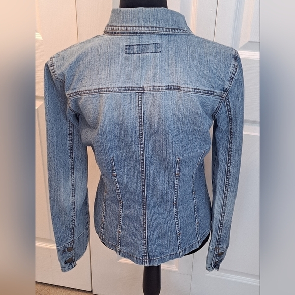 Baccini Women's Jean Jacket   Size S - Picture 4 of 11
